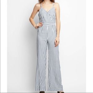 Willow & Clay stripped jumpsuit NWT